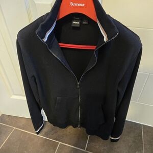 BOSS Black Zip-Up Jacket